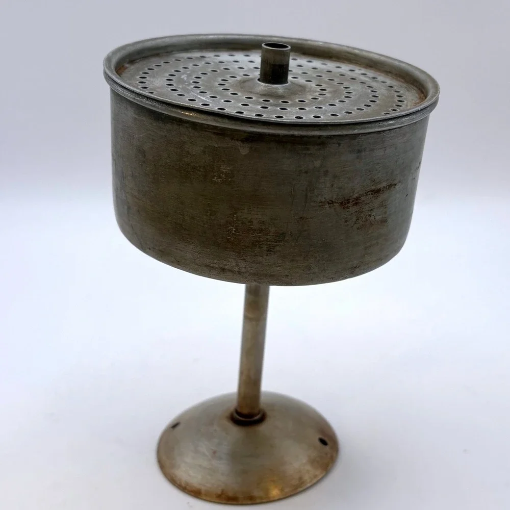 Vtg Wear-Ever No 3008 Aluminum Coffee Percolator 8 Cup MCM Retro Campfire USA